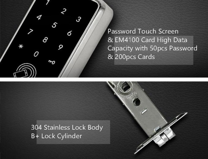 Fechaduras da porta da domótica da parte alta, fechamento Keyless de Bluetooth Smart 1