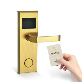 Fechadura da porta simples esperta do cartão chave de Electonic do cartão do furto para hotéis