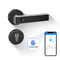 A fechadura da porta esperta de Bluetooth através das chaves mecânicas do App de Wifi destrava para o uso home