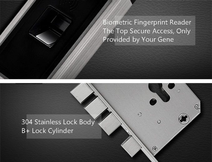 Fechamento biométrico da porta da operação simples, relação de USB da entrada de porta da impressão digital 2