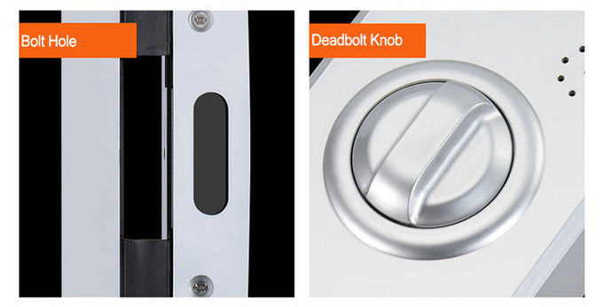 Fechadura da porta do toque do dedo da senha, fechadura da porta Keyless do varredor da impressão digital 5