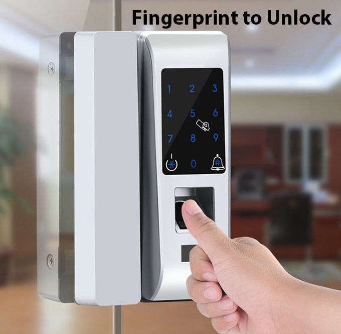 Fechadura da porta biométrica feita sob encomenda da entrada, fechamento biométrico esperto da impressão digital da senha 1