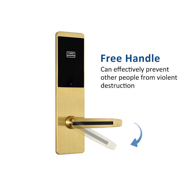 Fechadura da porta do cartão chave de sistema de gestão do hotel com Sofeware conveniente 0