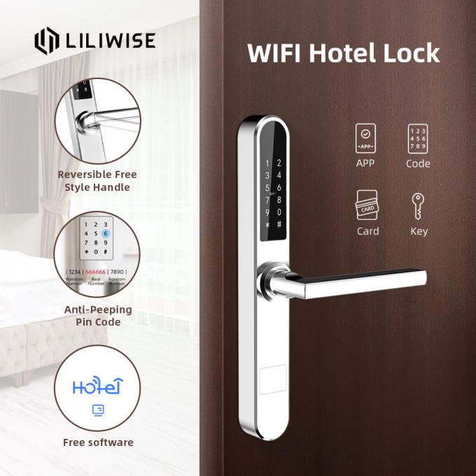 Fechamento inteligente do hotel RFID do código de WIFI Bluetooth sem sistema de hotel 2