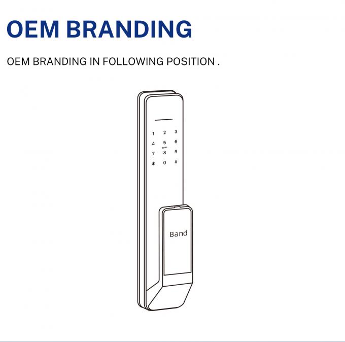Liliwise New Design Bloqueio totalmente autom&aacute;tico Bloqueio digital eletr&ocirc;nico de impress&atilde;o digital Bloqueio Tuya APP TTlock Smart Door Lock 36