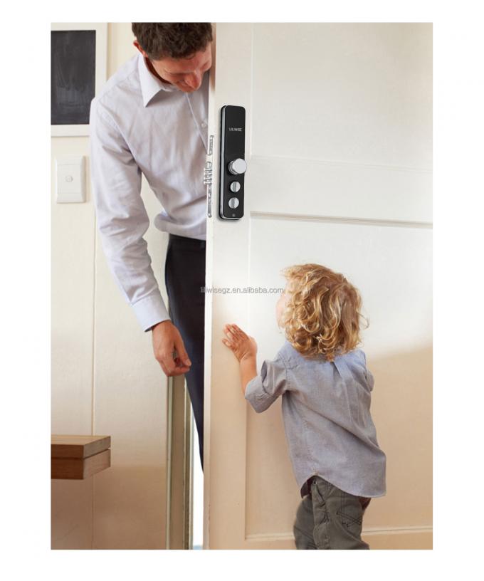 Liliwise Security Digital Doorbell Tuya Wifi Smart Fingerprint Lock Face Recognition Camera Porta fechada Controle de acesso 10