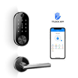 Mobile Wifi Kepad Fingerprint Door Lock With 4*1.5V AAA Battery American Standard