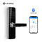 Fechamento padrão esperto do punho de Bluetooth América da impressão digital de WiFi da fechadura da porta de Bluetooth do europeu