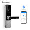 Fechamento padrão esperto do punho de Bluetooth América da impressão digital de WiFi da fechadura da porta de Bluetooth do europeu