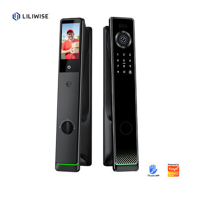Liliwise Fechadura Digital Tuya Inteligente Cerradura Wifi Segurança Sem fio Senha Sem Chave Fechaduras Inteligentes Com Câmera