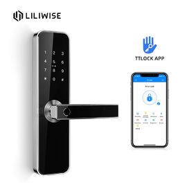 Do controle eletrônico sem fio do tela táctil das fechaduras da porta da C.C. 6V função manobrável de Bluetooth da impressão digital