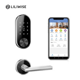 Fechadura da porta rachada da senha de Digitas do roubo do acesso de WiFi Bluetooth das fechaduras da porta do apartamento anti para Airbnb