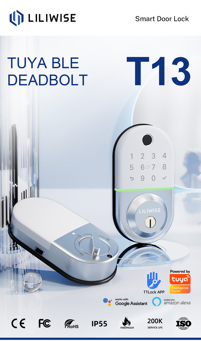 Fechadura da porta de Inteligente Bluetooth Digital para o hotel de apartamento 0
